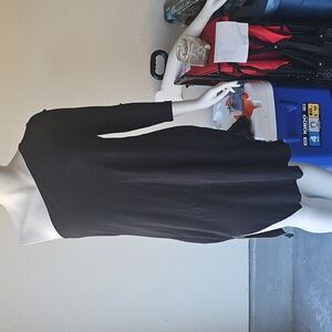 NWOT Black, One Shoulder Dress ( Plus Size )